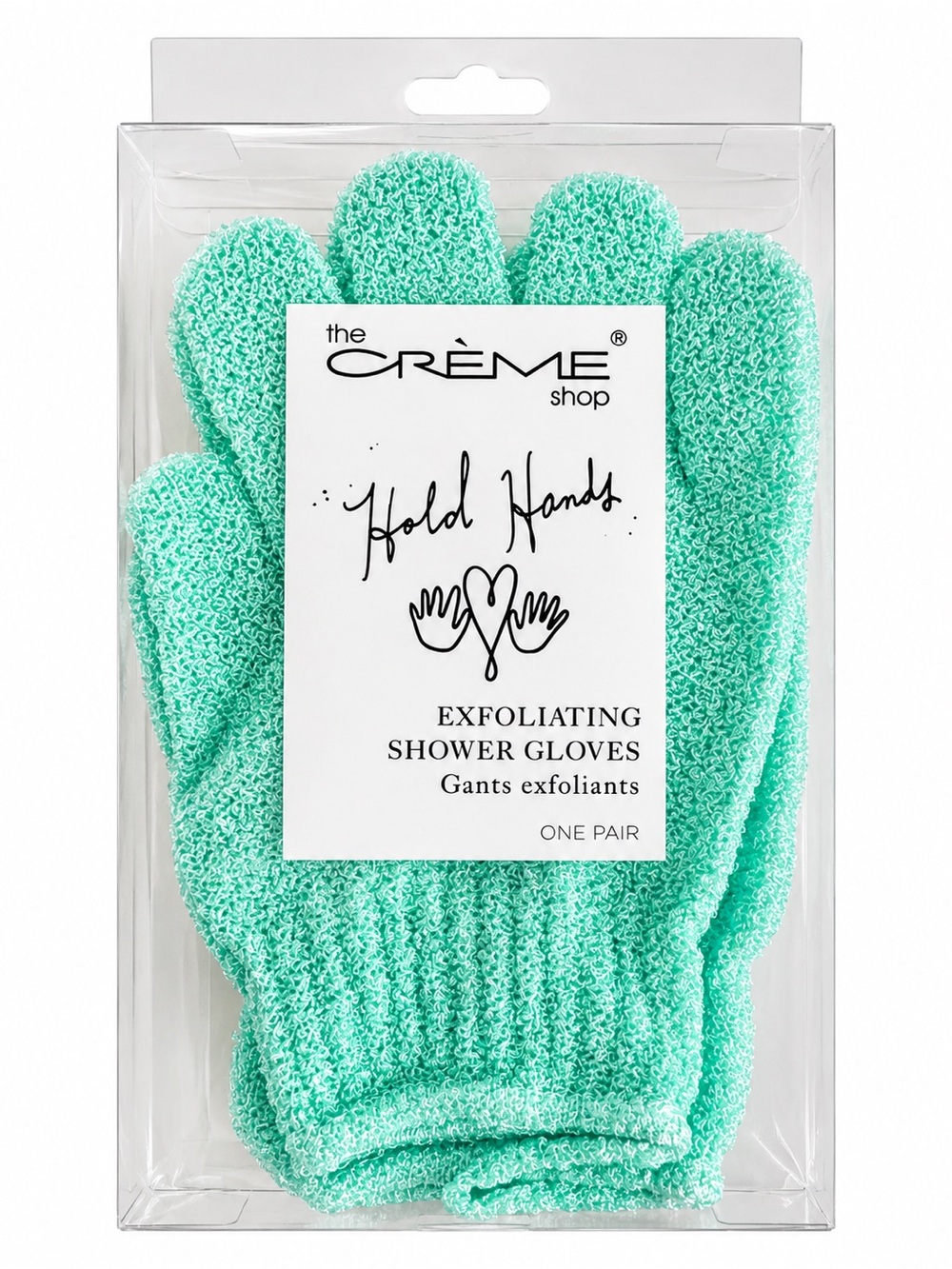 The Crème Shop Exfoliating Shower Gloves